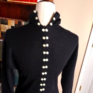 Vintage 80's Benson & Smith Black Dress-Unique